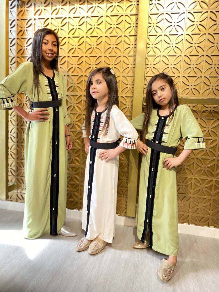 Jabador fille, Gandoura fille, Gandoura enfant , kmiss enfant, kamis fille, , caftan, djellaba fille, beldi, ramadan,traditionnel, tunique fille, kaftan fille