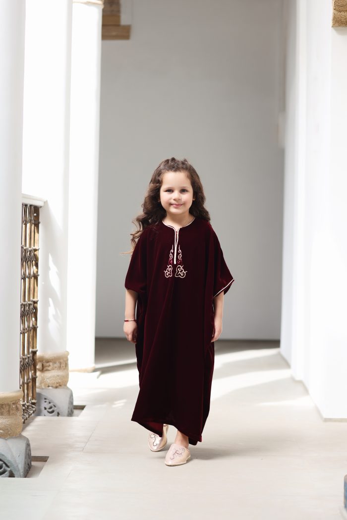 Jabador fille, Gandoura fille, Gandoura enfant , kmiss enfant, kamis fille, , caftan, djellaba fille, beldi, ramadan,traditionnel, tunique fille, kaftan fille