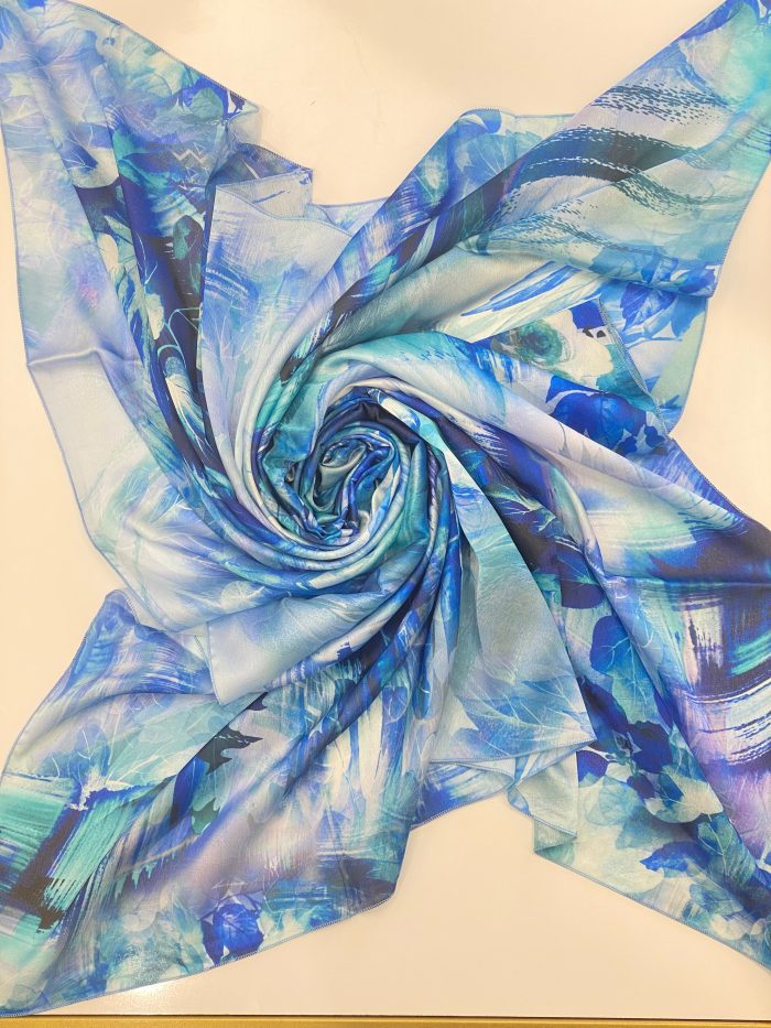 foulard satin, foulard satin pour femme, foulard diamatine