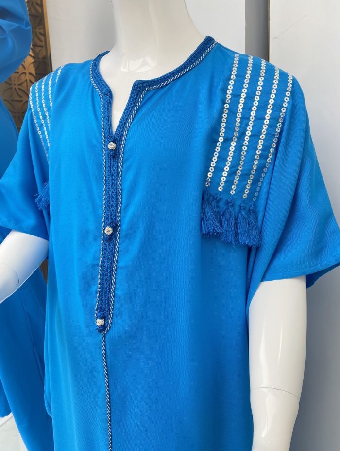 Jabador fille, Gandoura fille, Gandoura enfant , kmiss enfant, kamis fille, , caftan, djellaba fille, beldi, ramadan,traditionnel, tunique fille, kaftan fille