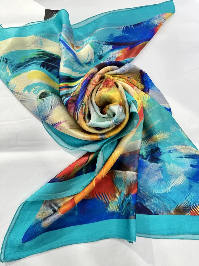 foulard soie diamantine