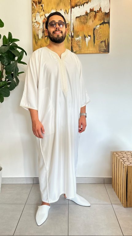 DJELLABA HOMME, Gandoura HOMME, TENUE HOMME BELDI, kmiss,kaftan, caftan, djellaba, beldi, ramadan, gandoura ramadan, gandoura homme saphir caftan, beldi homme, tenue traditionnelle homme