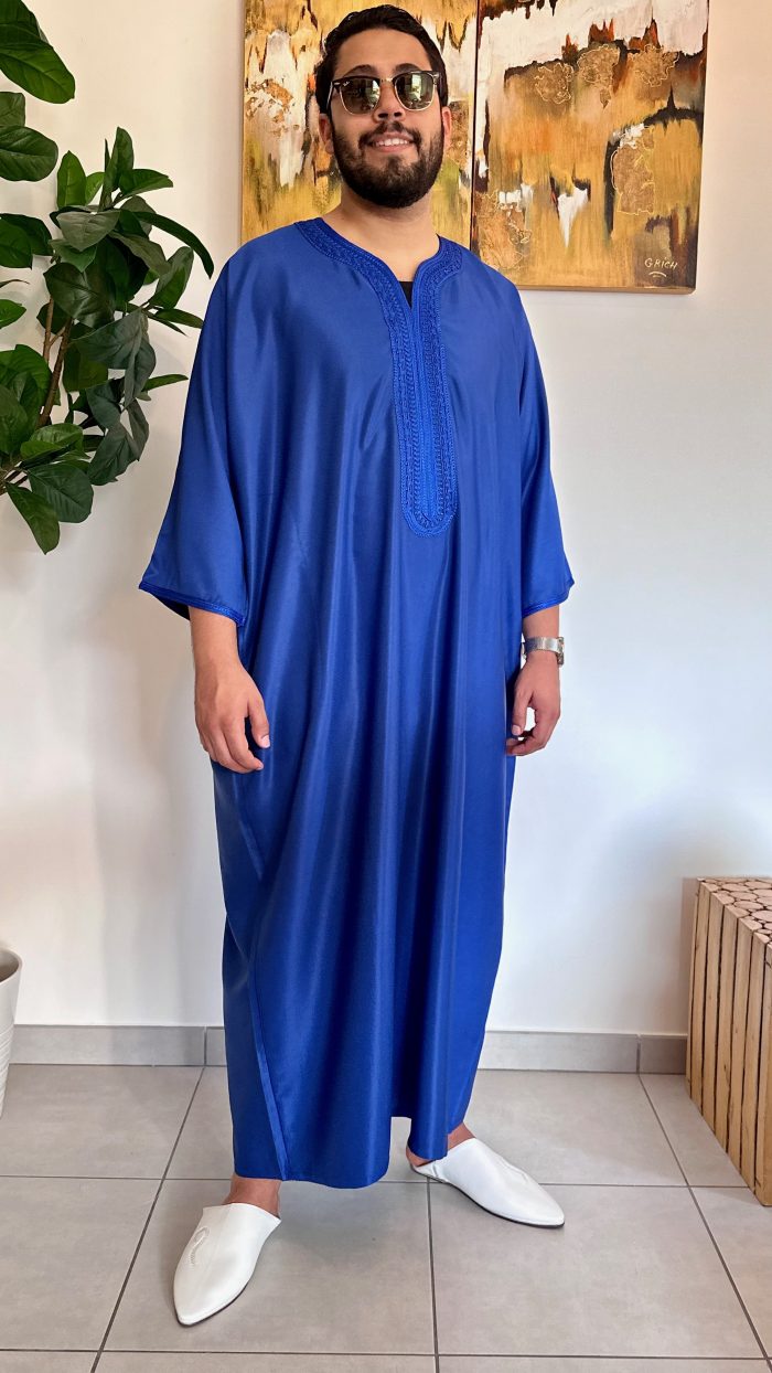 DJELLABA HOMME, Gandoura HOMME, TENUE HOMME BELDI, kmiss,kaftan, caftan, djellaba, beldi, ramadan, gandoura ramadan, gandoura homme saphir caftan, beldi homme, tenue traditionnelle homme