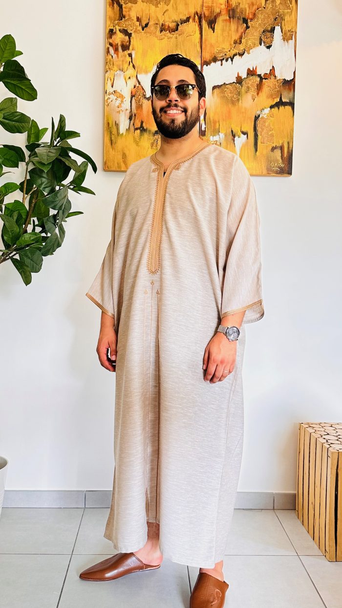 DJELLABA HOMME, Gandoura HOMME, TENUE HOMME BELDI, kmiss,kaftan, caftan, djellaba, beldi, ramadan, gandoura ramadan, gandoura homme saphir caftan, beldi homme, tenue traditionnelle homme