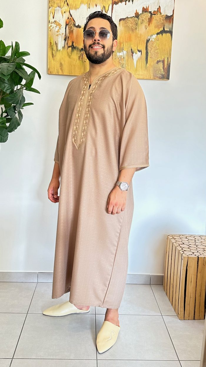 DJELLABA HOMME, Gandoura HOMME, TENUE HOMME BELDI, kmiss,kaftan, caftan, djellaba, beldi, ramadan, gandoura ramadan, gandoura homme saphir caftan, beldi homme, tenue traditionnelle homme