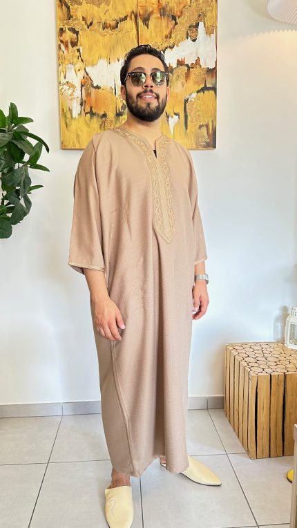 DJELLABA HOMME, Gandoura HOMME, TENUE HOMME BELDI, kmiss,kaftan, caftan, djellaba, beldi, ramadan, gandoura ramadan, gandoura homme saphir caftan, beldi homme, tenue traditionnelle homme