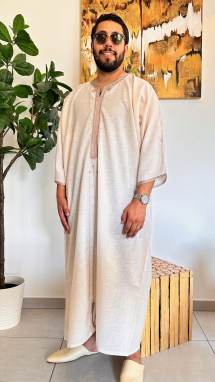 DJELLABA HOMME, Gandoura HOMME, TENUE HOMME BELDI, kmiss,kaftan, caftan, djellaba, beldi, ramadan, gandoura ramadan, gandoura homme saphir caftan, beldi homme, tenue traditionnelle homme