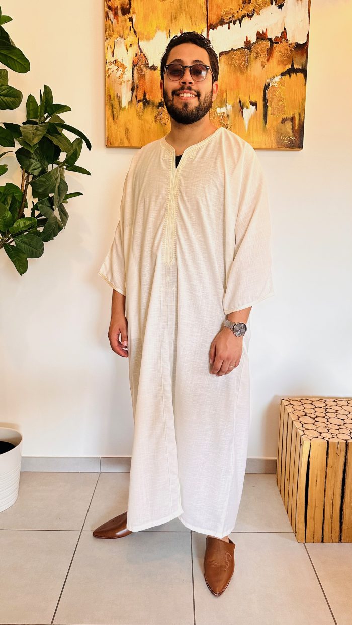 DJELLABA HOMME, Gandoura HOMME, TENUE HOMME BELDI, kmiss,kaftan, caftan, djellaba, beldi, ramadan, gandoura ramadan, gandoura homme saphir caftan, beldi homme, tenue traditionnelle homme