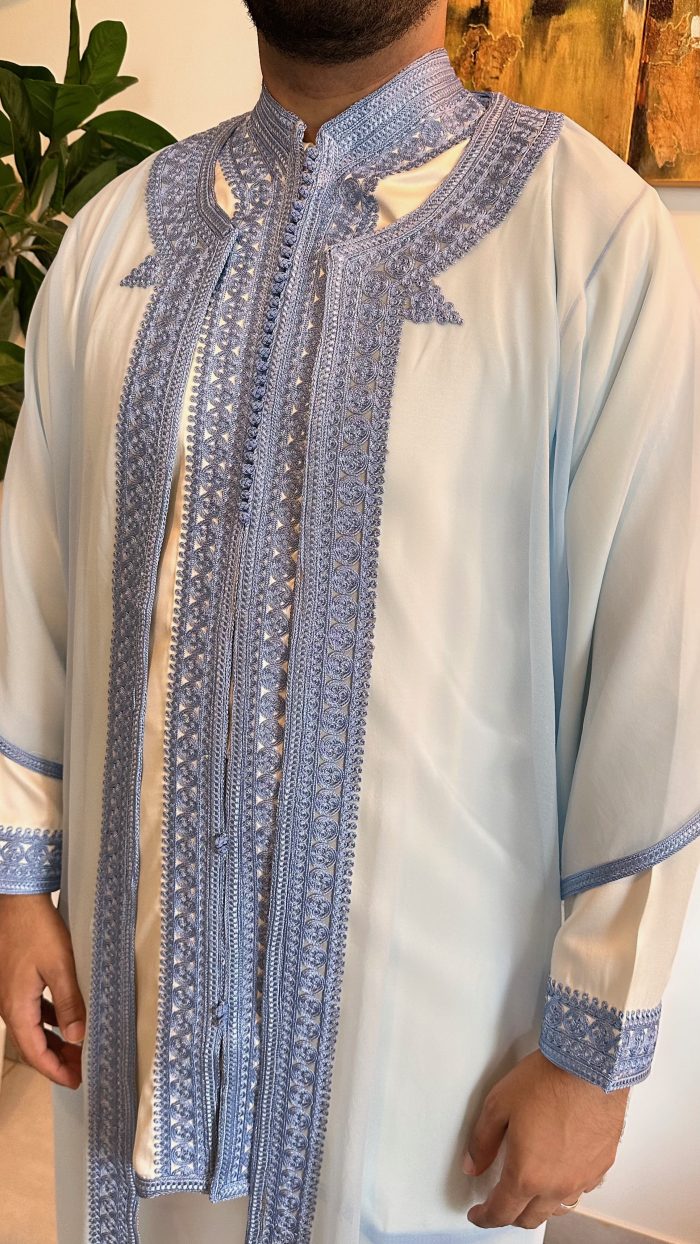 DJELLABA HOMME, jabador homme trois pièces, jabador Saphir Caftan, jabador homme, Gandoura HOMME, TENUE HOMME BELDI, kmiss,kaftan, caftan, djellaba, beldi, ramadan, gandoura ramadan, gandoura homme saphir caftan, beldi homme, tenue traditionnelle homme