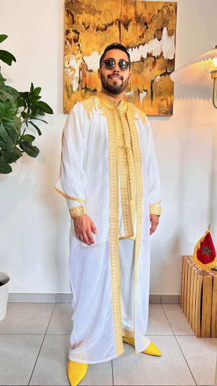 DJELLABA HOMME, jabador homme trois pièces, jabador Saphir Caftan, jabador homme, Gandoura HOMME, TENUE HOMME BELDI, kmiss,kaftan, caftan, djellaba, beldi, ramadan, gandoura ramadan, gandoura homme saphir caftan, beldi homme, tenue traditionnelle homme