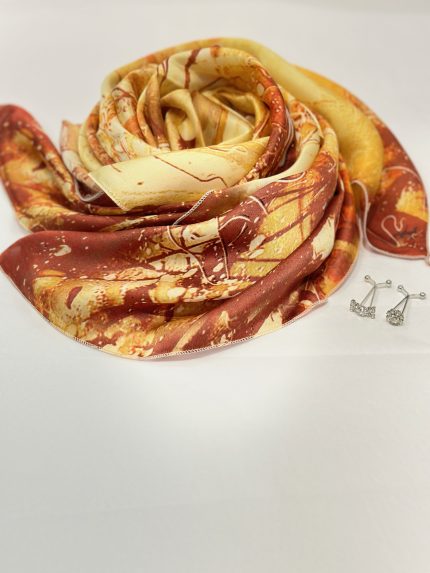 FOULARD 100% SOIE, saphir caftan, châle, châle fibre de soie, digispun,diamantine, hijab, diamantine france, châle uni, châle crêpe uni, châle soie uni, châle soie imprimé, châle crêpe imprimé, hijab, hijabi